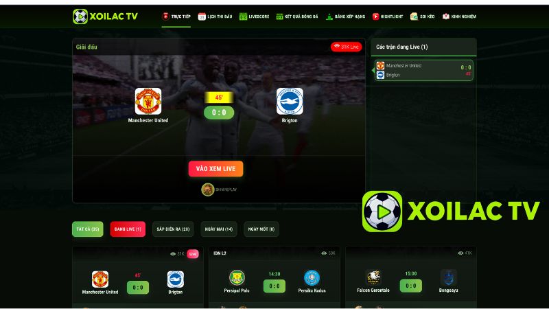 Giới thiệu nền tảng Xoilac TV Giới thiệu nền tảng Xoilac TV